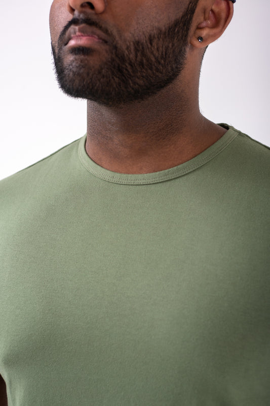 Classic Crew T-Shirt- Olive