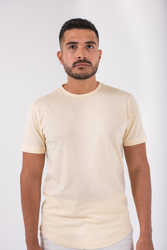 Classic Crew T-Shirt-Yellow Mist