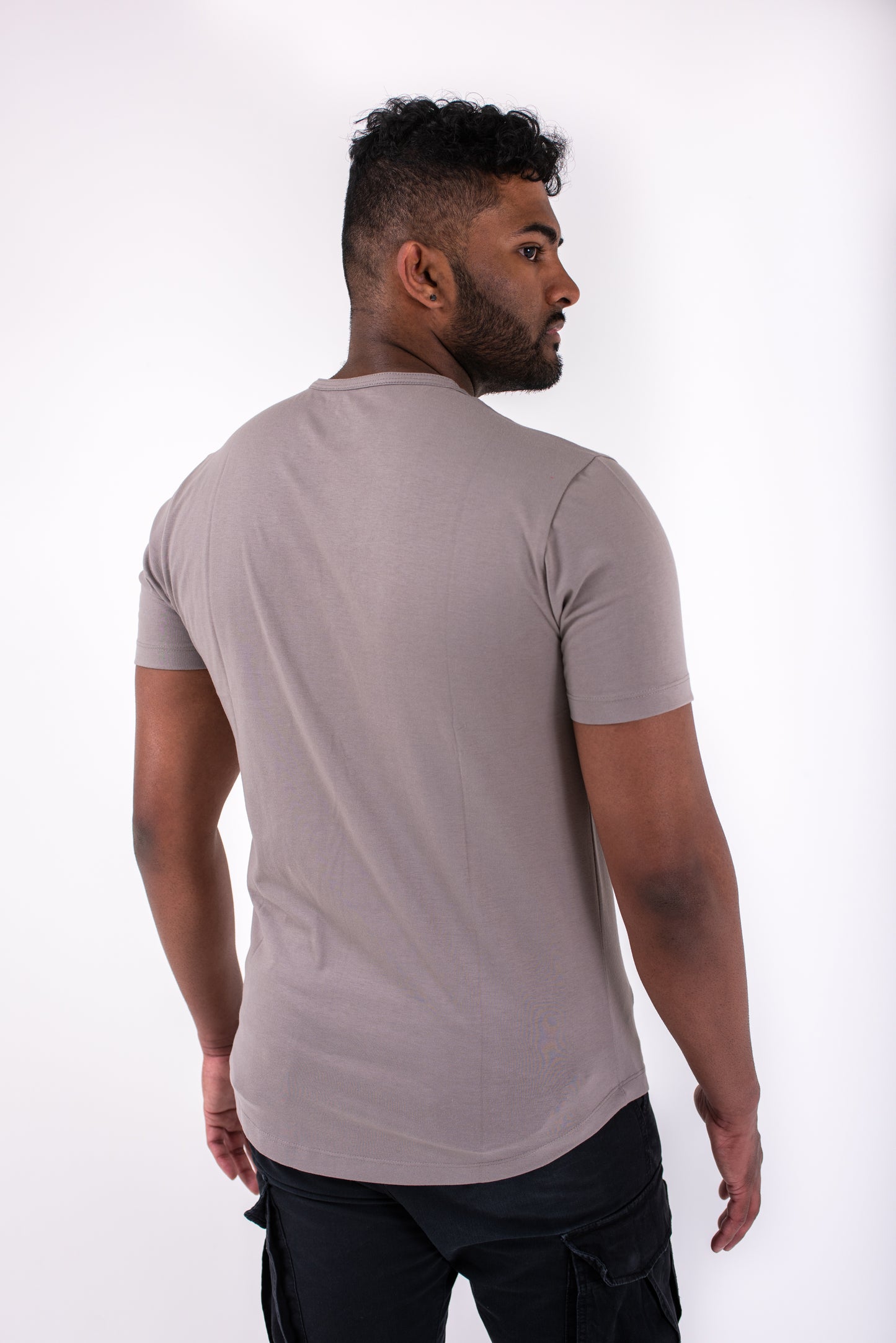 Classic Crew T-Shirt- Grey