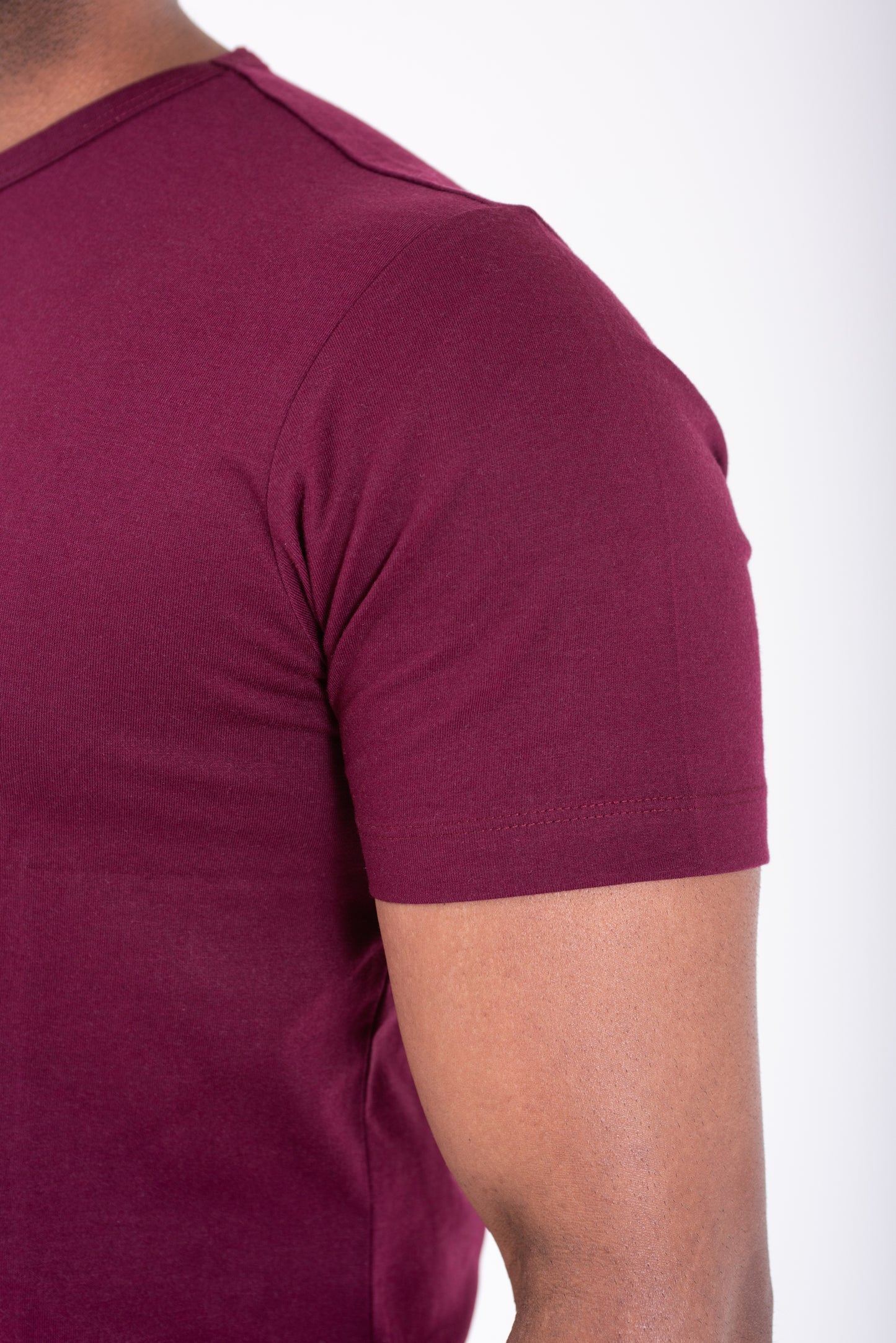 Classic Crew T-Shirt- Red Wine