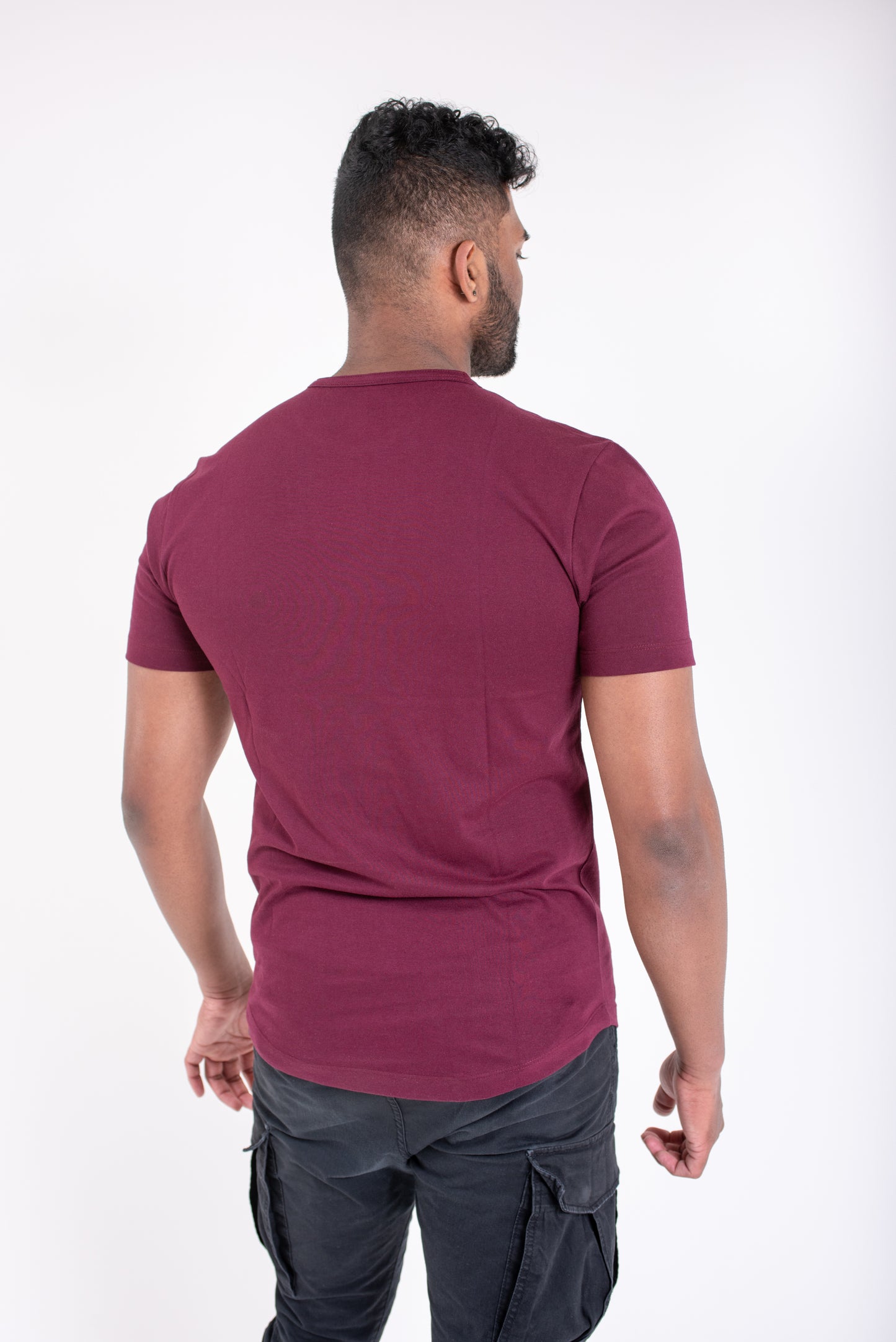 Classic Crew T-Shirt- Red Wine