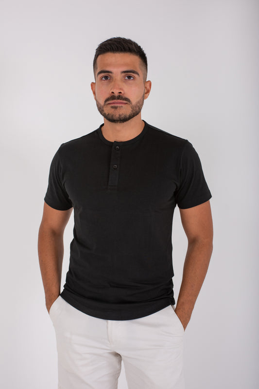 Black Forest Button Up Henley